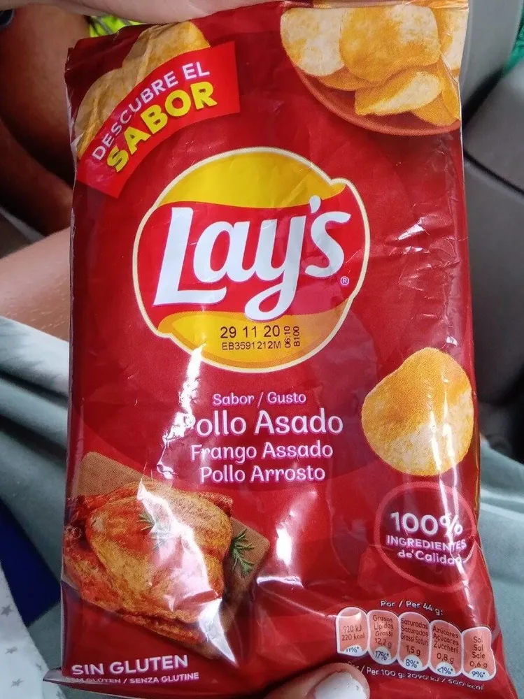Patatas de pollo asado
