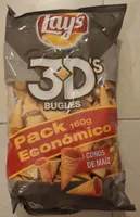 3D's Bugles conos de maíz