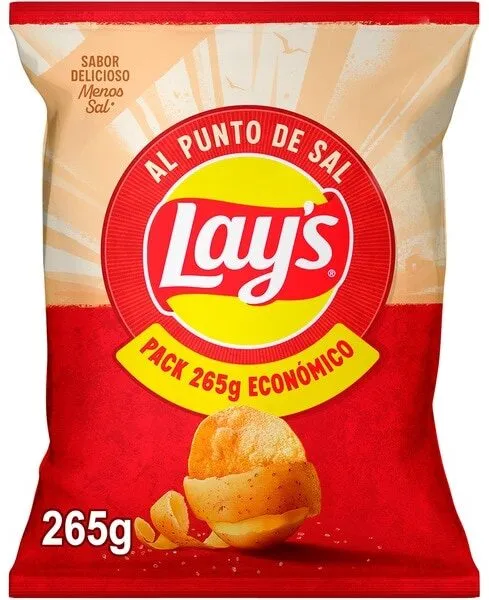 Patatas Lay's al punto de sal