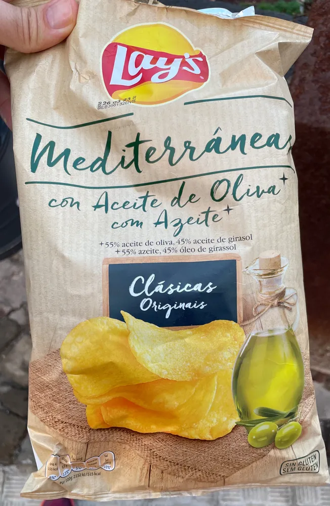 Patatas fritas mediterráneas con aceite de oliva