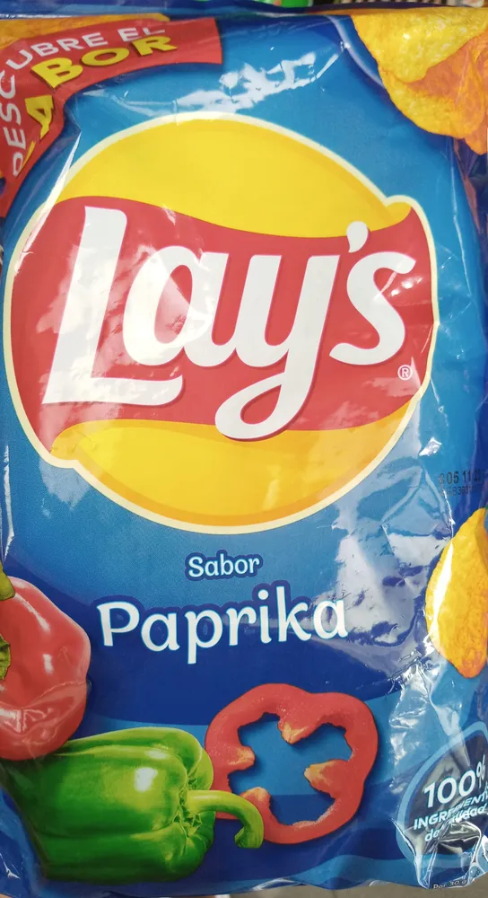Patatas fritas sabor paprika