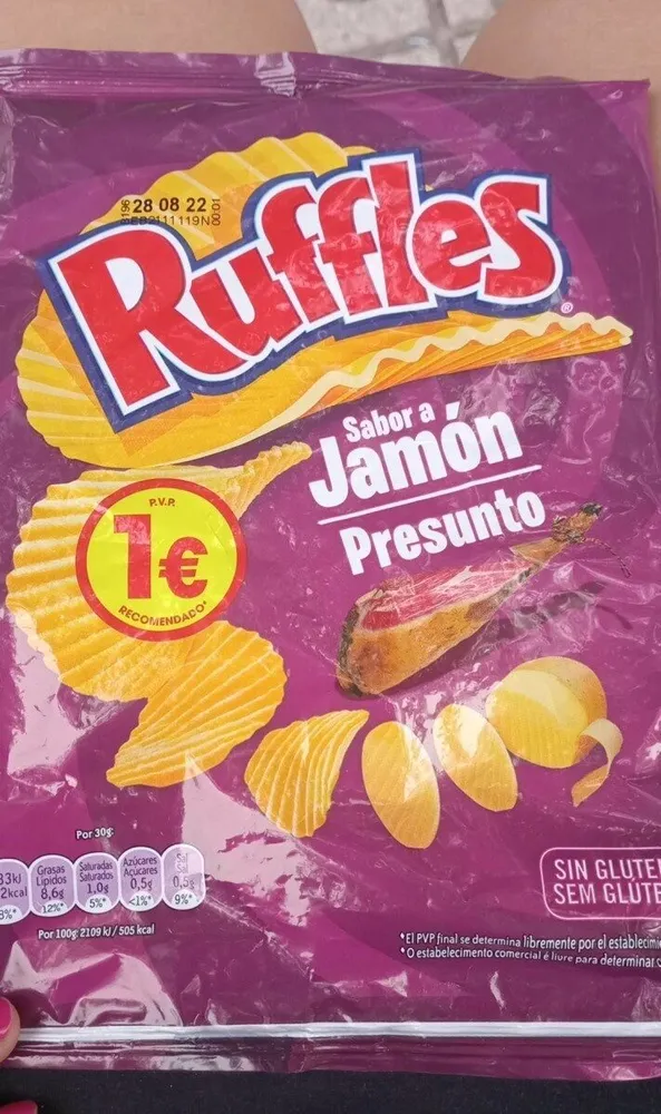 Patatas sabor jamon