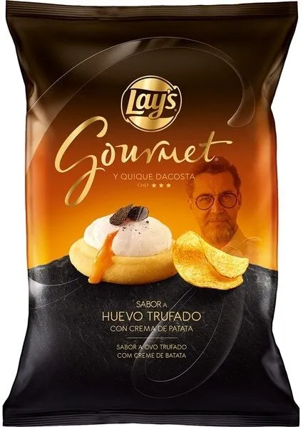Patata gourmet huevo trufado