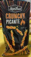 Snack crunchy sabor picante
