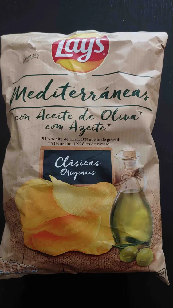 Batatas fritas mediterrânicas