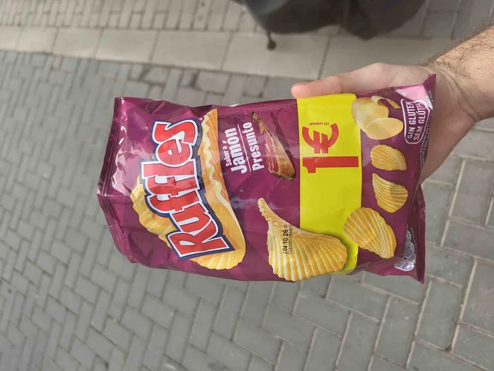 Papas jamon pequeñas
