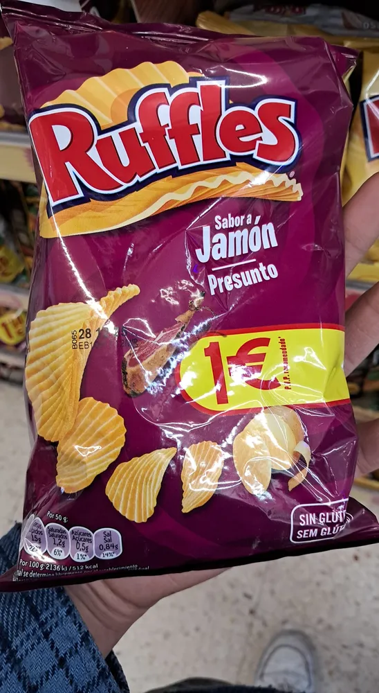 Ruffles Sabor Jamón