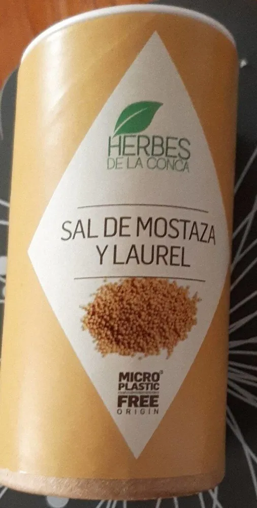 Sal de mostaza y laurel