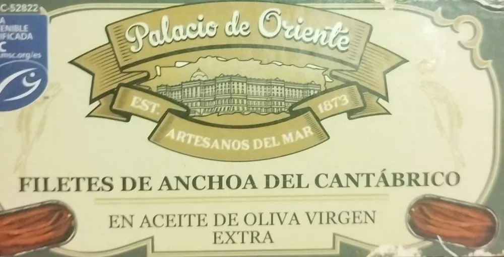 Filetes de Anchoa del Cantabrico en aceite de oliva virgen extra