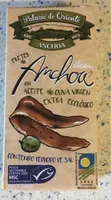 Filetes de Anchoa en aceite de oliva vigen extra ecológico