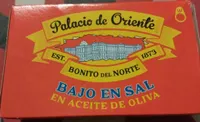 Bonito del norte bajo en sal
