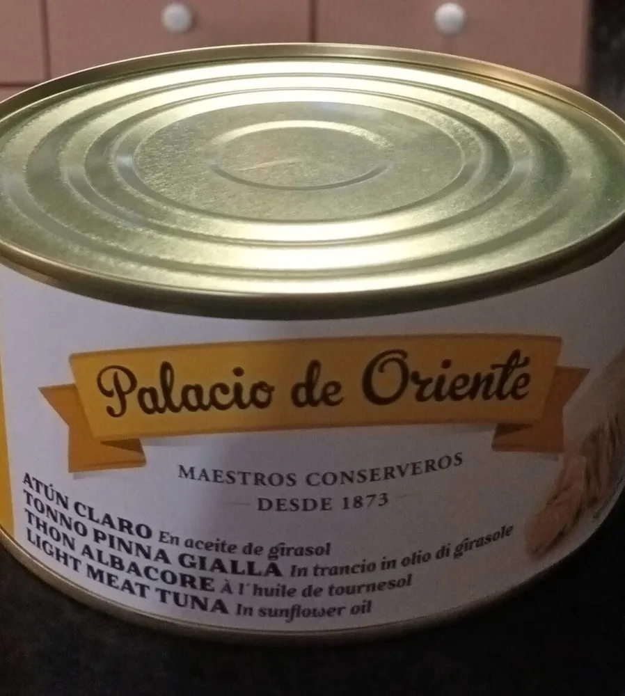 Atun claro en aceite de girasol