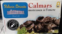 Calmars morceaux à l'encre