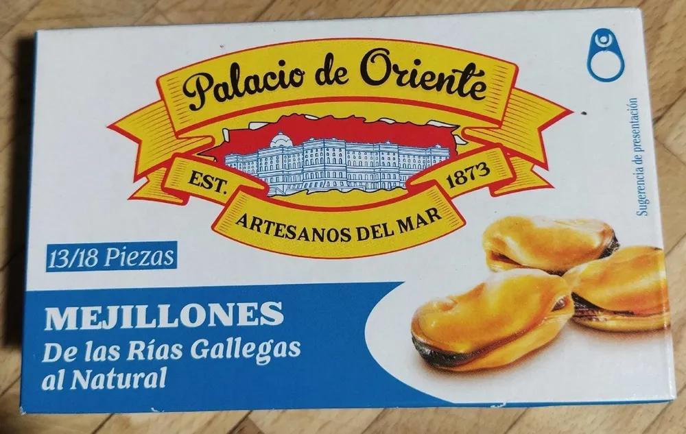 Mejillones al natural