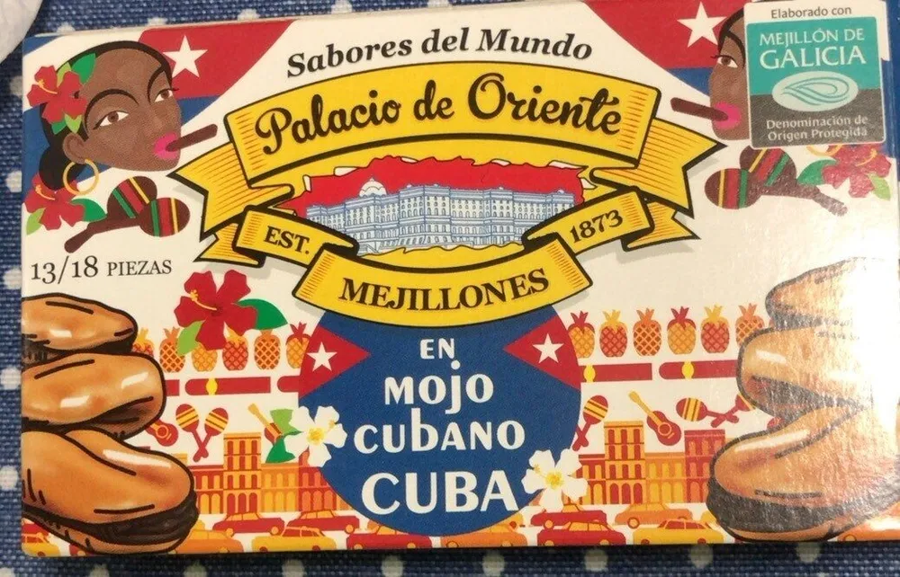Mejillones en mojo cubano
