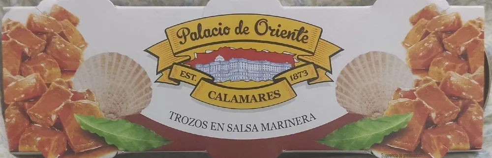 Calamares trozos en salsa marinera