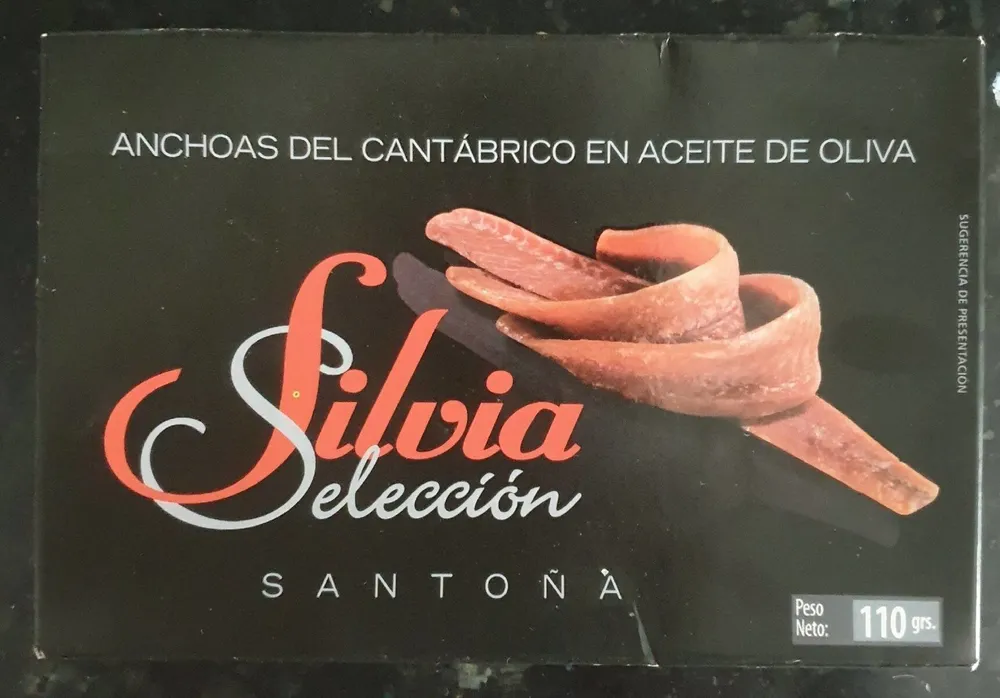 Anchoas del Cantábrico en aceite de oliva