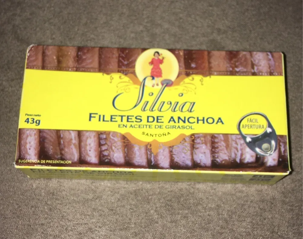 Filetes de anchoa