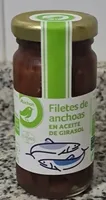 Filetes de anchoa en aceite de girasol