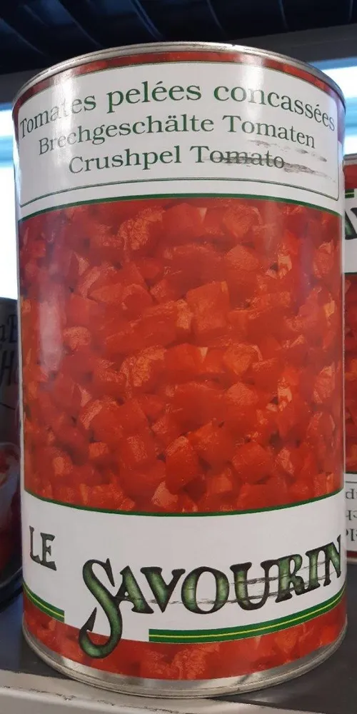 Tomate pelées concassées