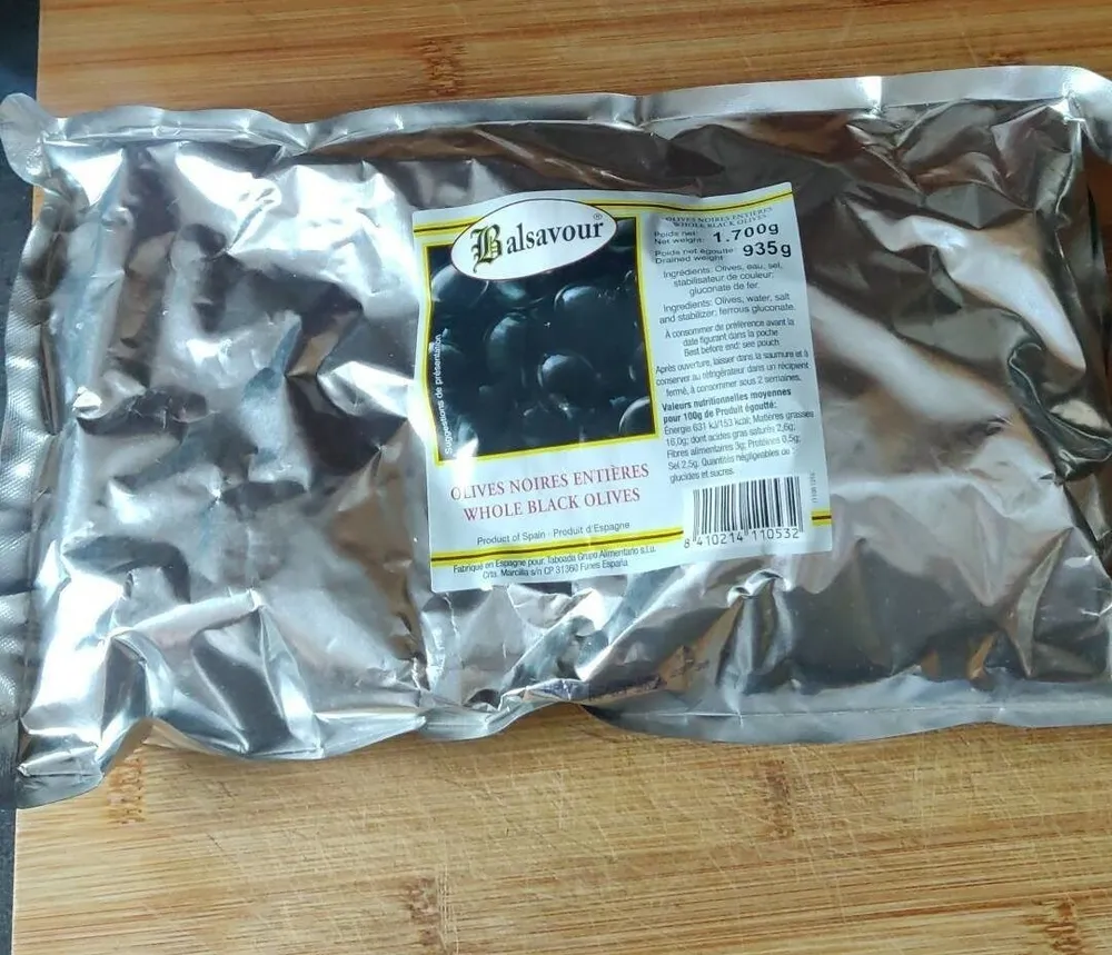 Olives noires entière