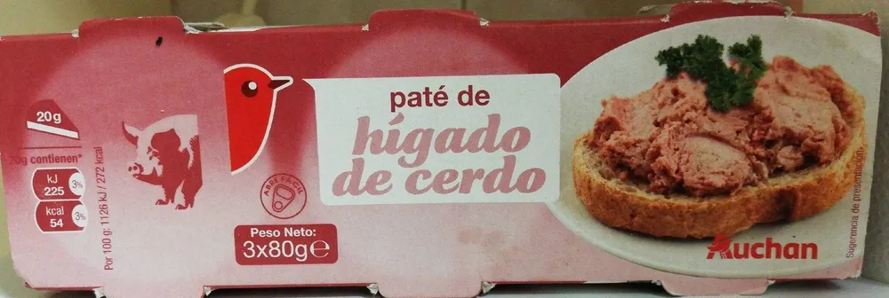 Paté hígado de cerdo