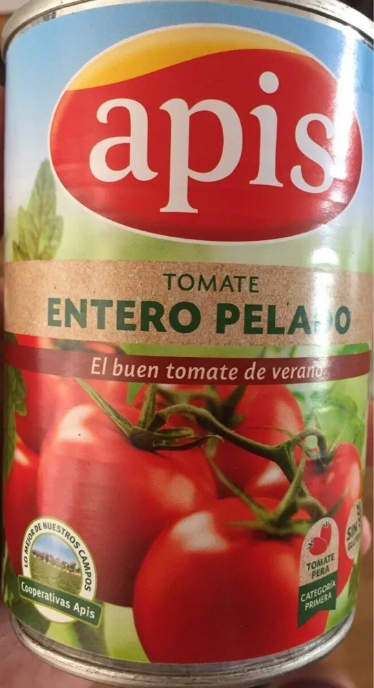 Tomate entero pelado