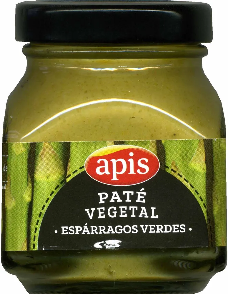 Paté vegetal de espárragos verdes