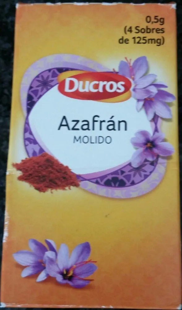 Azafrán molido