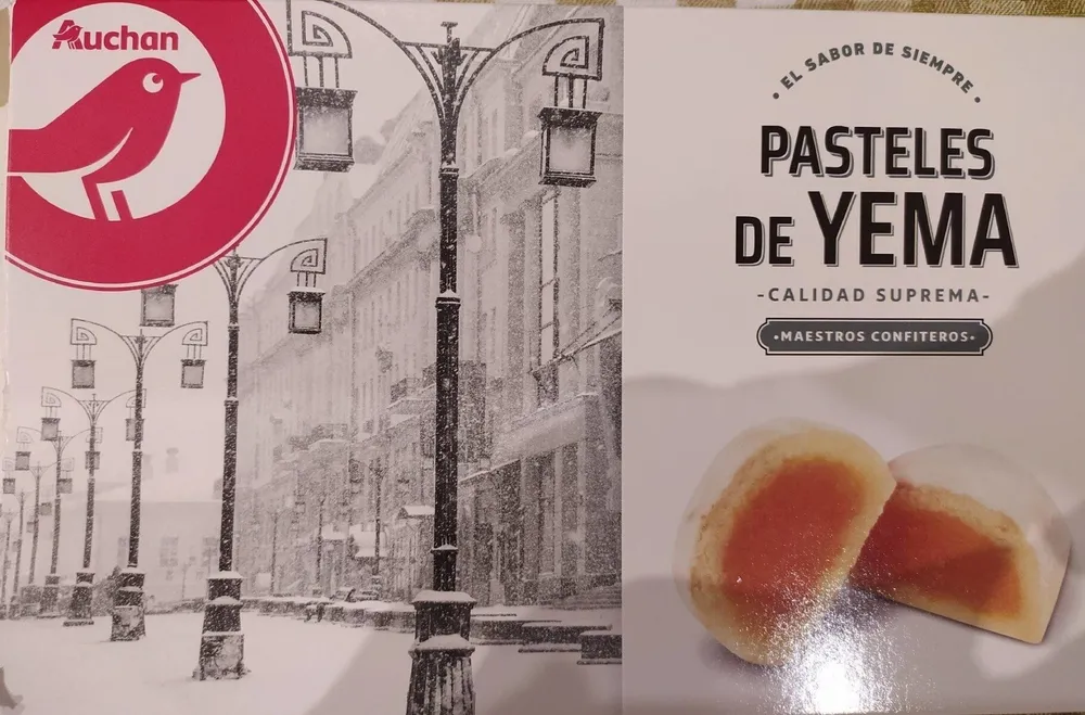 Pasteles de yema