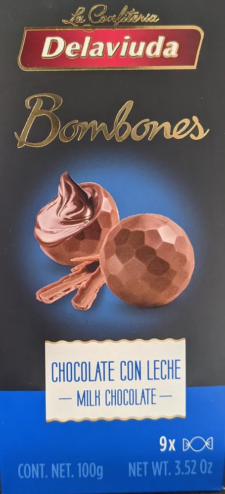 Bombones chocolate con leche