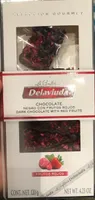Chocolate negro con frutos rojos