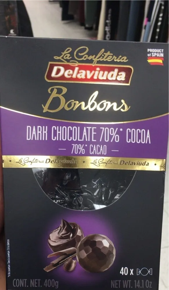 Dark chocolate 70% Cocoa