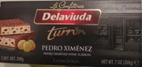 Pedro Ximénez wine turrón