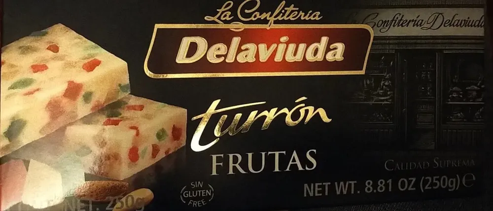 Turrón de frutas