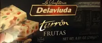 Turrón de frutas