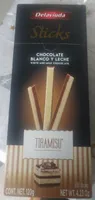 Sticks chocolate blanco y leche