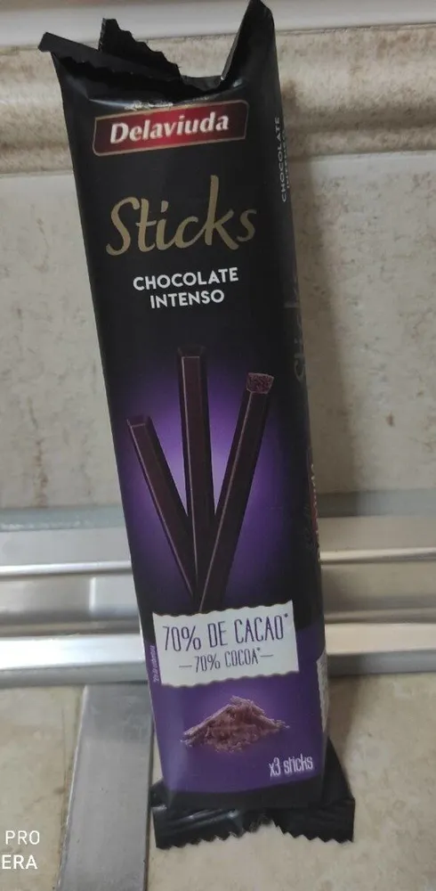 Sticks chocolate negro