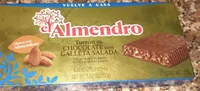 Turrón de chocolate con galleta salada