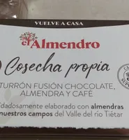 Turrón fusión chocolate, almendra y café