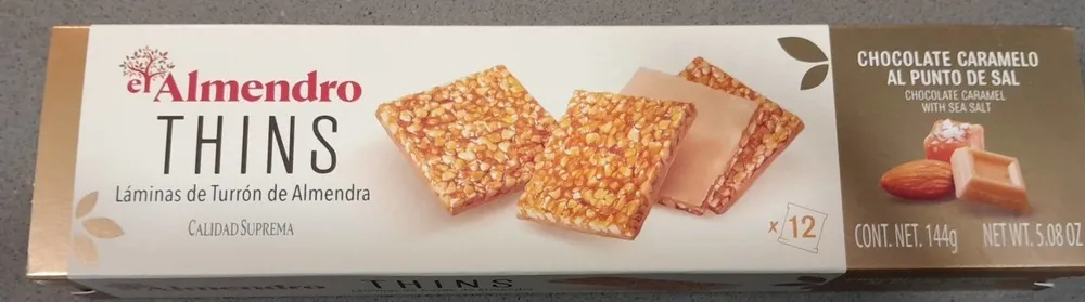 Láminas de Turrón de Almendra