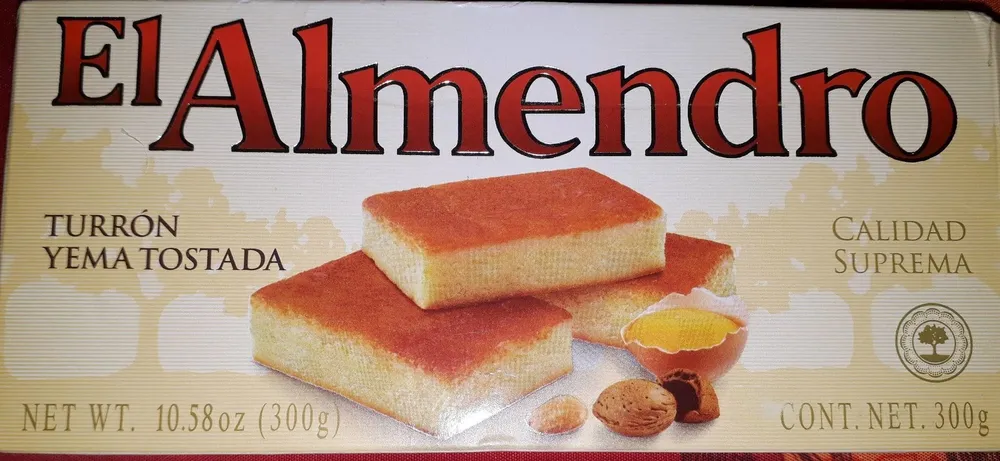 Turron De Yema El Almendro