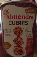 Cubits de chocolate blanco con frambuesa