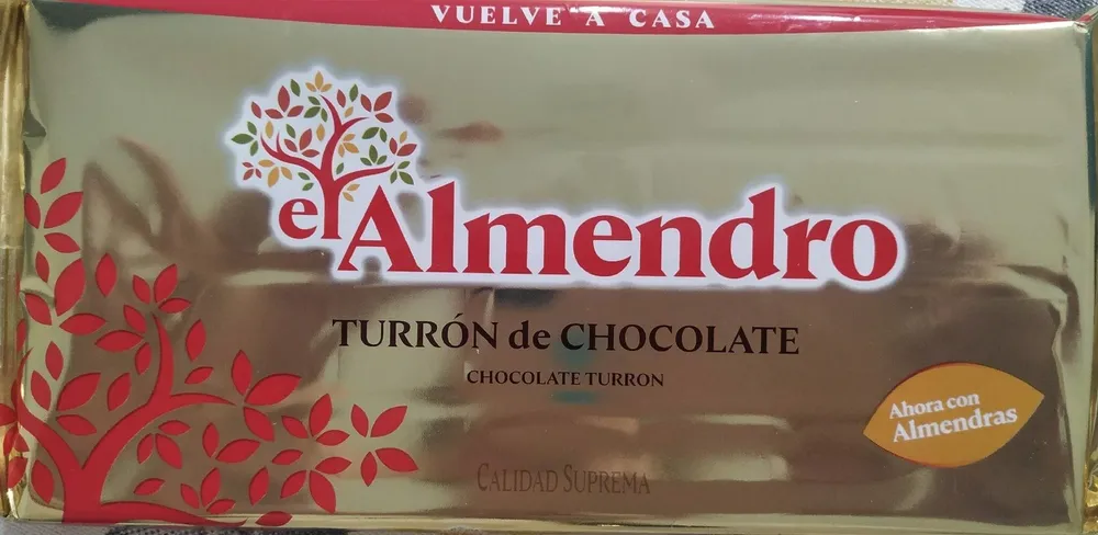 Turrón de chocolate