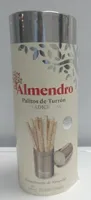 Palitos de turrón tradicional