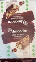 Barritas de almendra