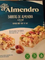 Barritas de almendra