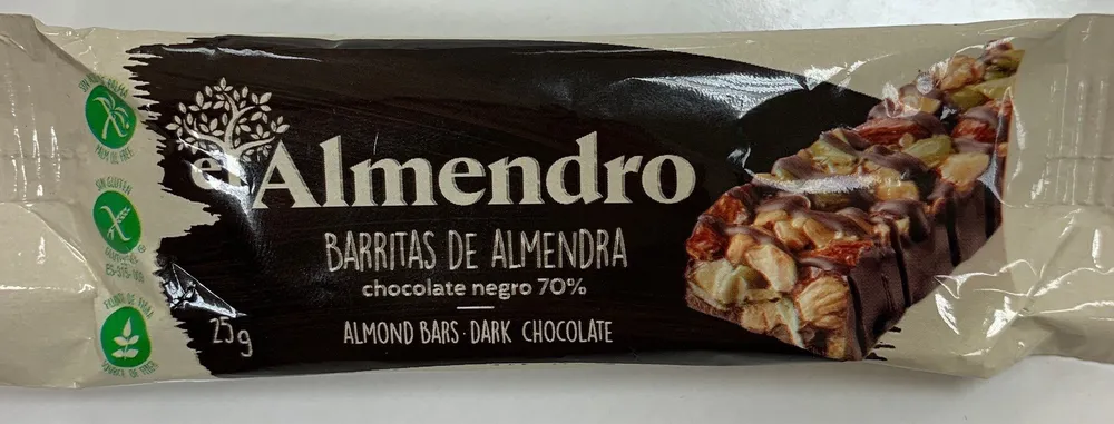 Barritas de almendra