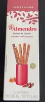 Palitos De Turon caramelo con chocolate