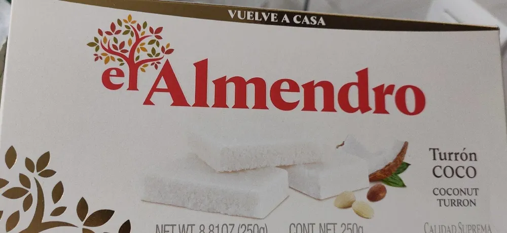 Turrón coco